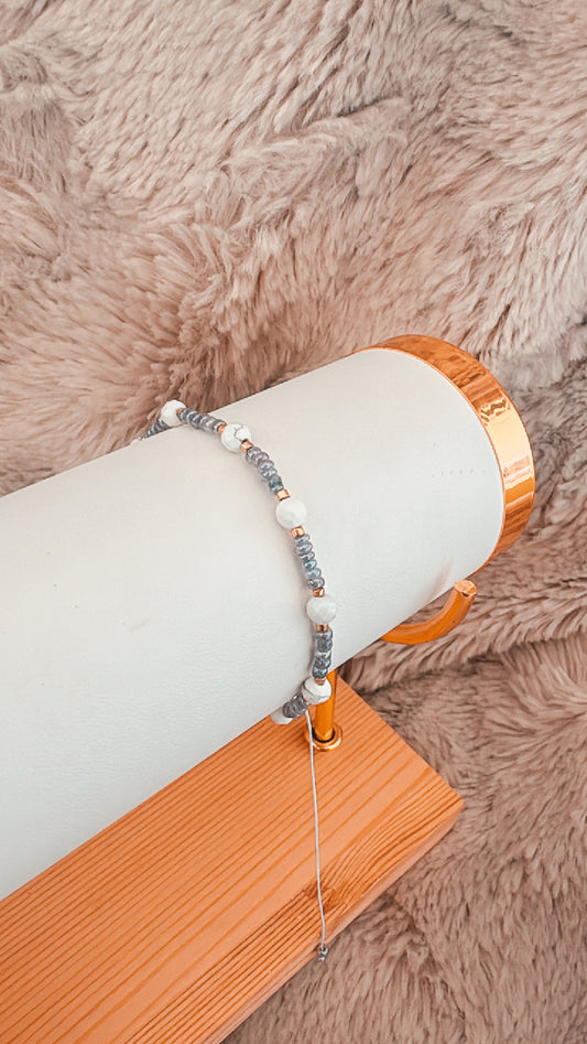 Thread Adjustable Rakhri - Light Blue