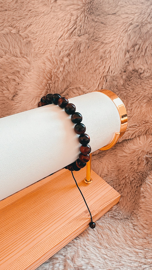 Adjustable Red Tiger Eye Rakhri