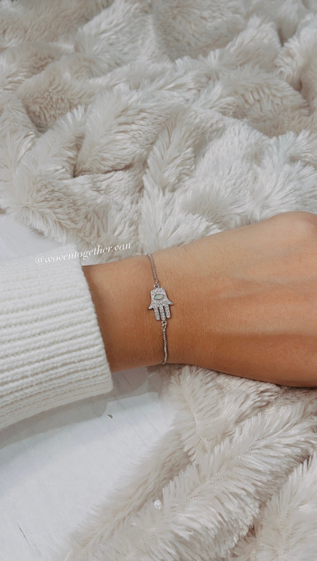 Hamsa Hand x Silver