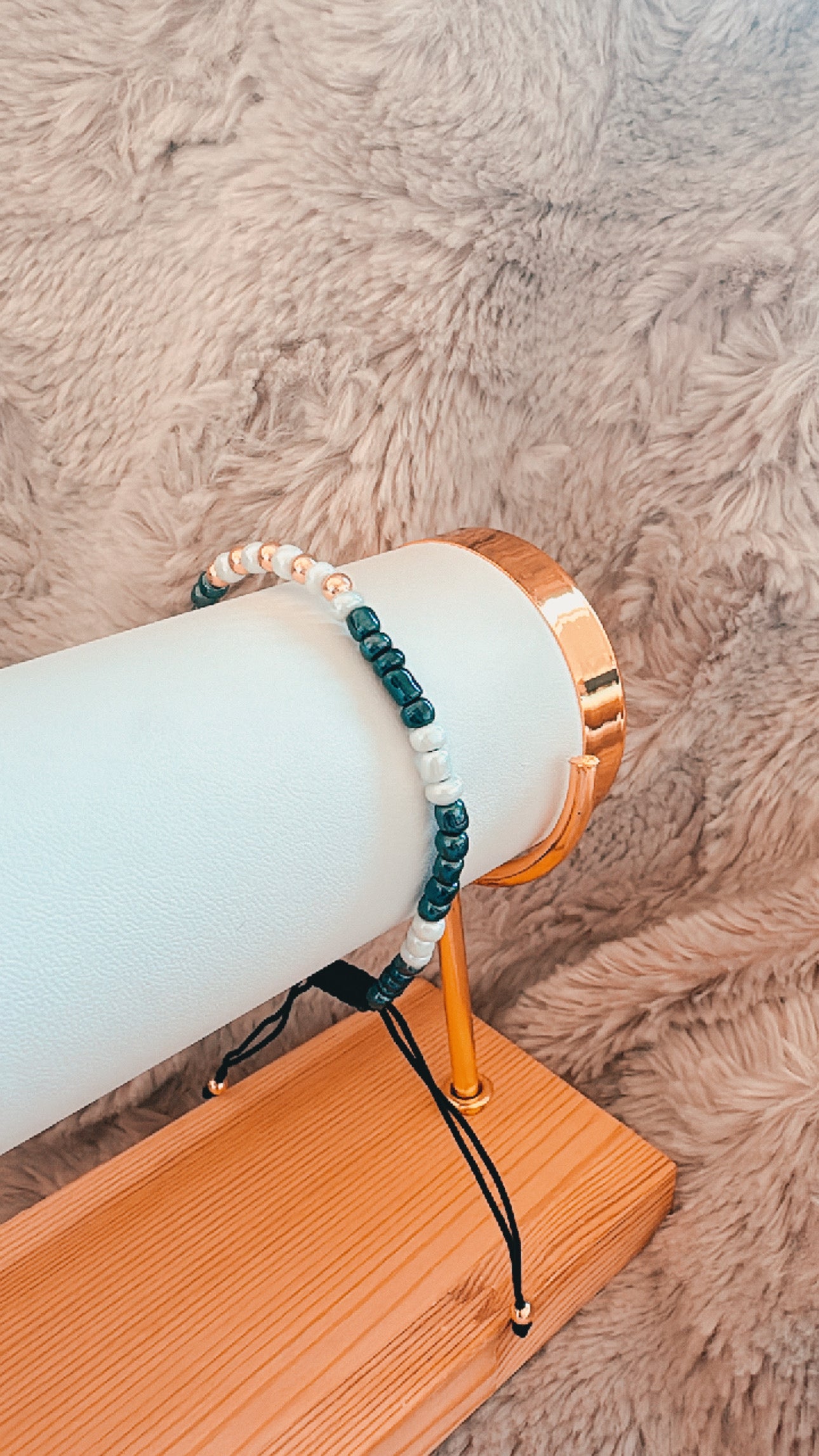 Thread Adjustable Rakhri - Dark Blue