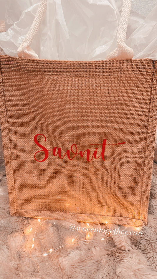 Jute Gift Bag