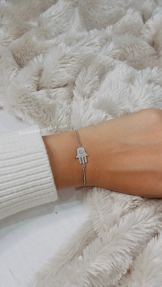 Hamsa Hand x Silver