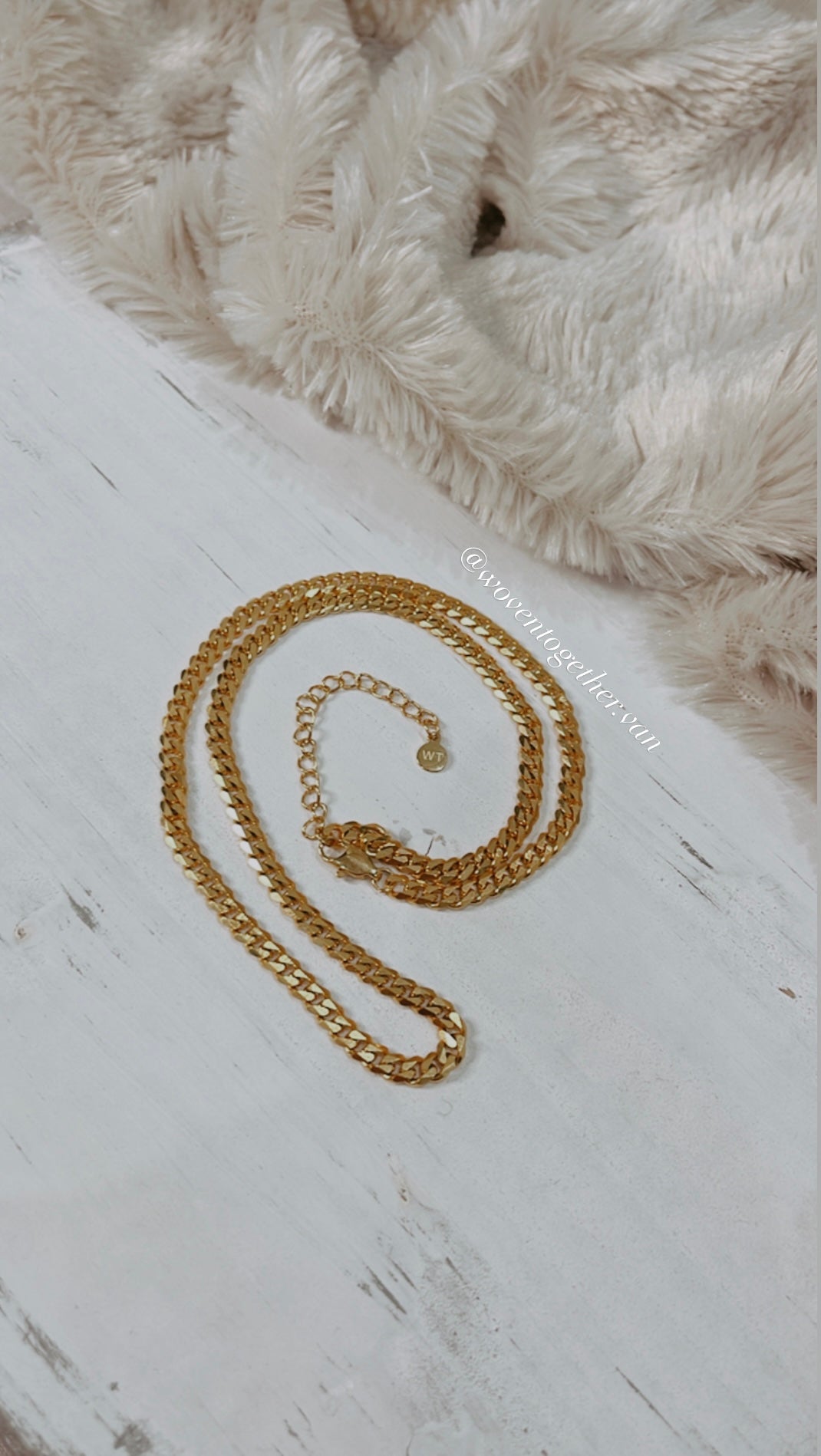 18k Gold Plated Cuban Necklace