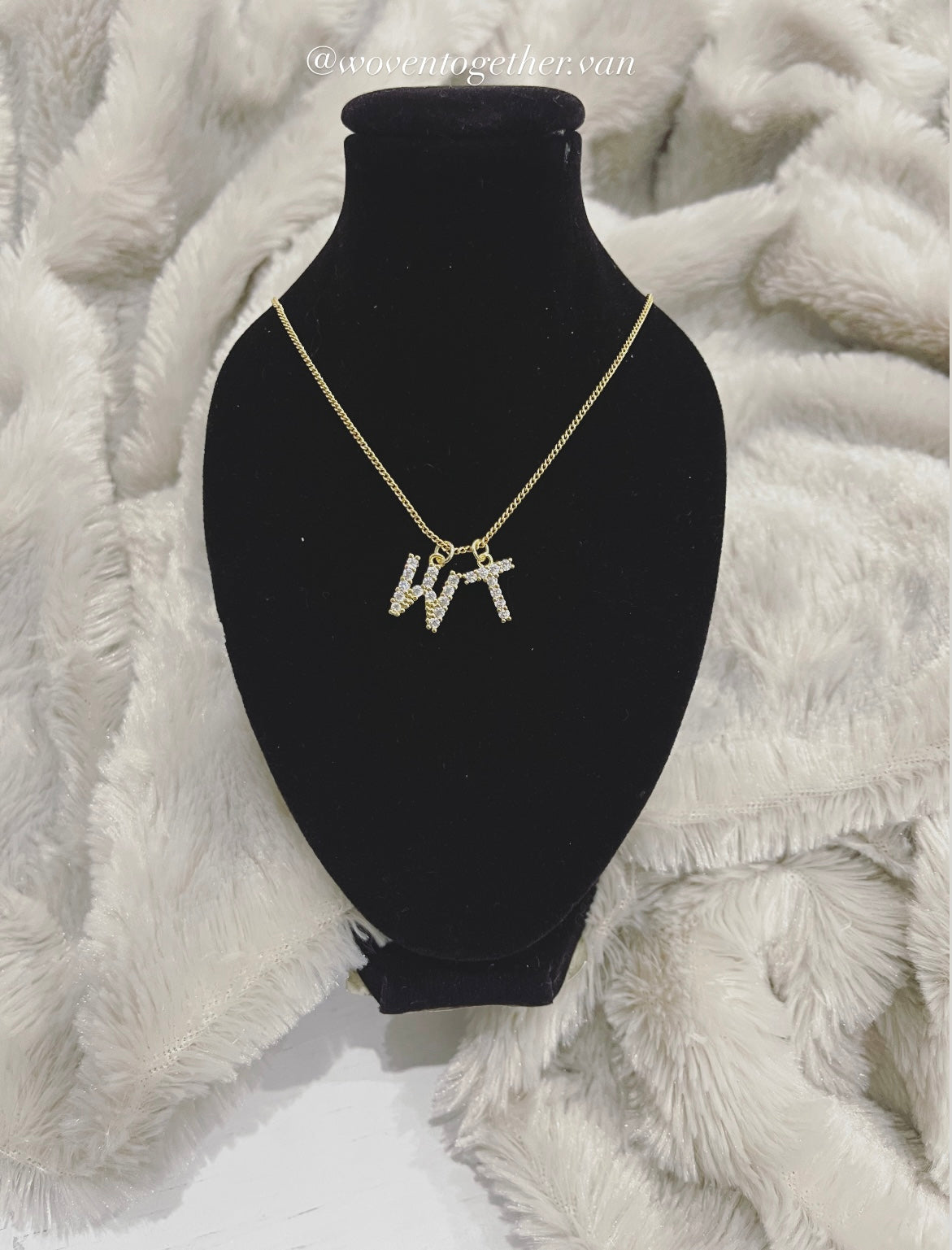 Gold Initial Necklace